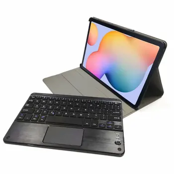 Калъф за клавиатура с тачпадом с подсветка за Samsung Galaxy Tab S6 Lite 10,4 S6 10,5 Tab S7 11 Bluetooth Магическа Клавиатура-Калъф за Носене на Костюм