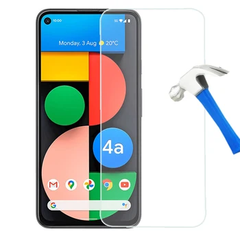 2 бр. за Google Pixel 4A 4G 5G Закалено Стъкло 2.5 D HD Защитно фолио 9 H Взрывозащищенная Прозрачно Защитно фолио за екрана на мобилен телефон