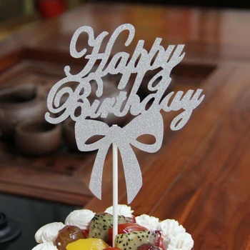 Честит Рожден Ден на Cupcake Topper Персонални Печене на Десерт Торта Topper деца Детски Душ Торта Топ Флаг Украса за Доставка