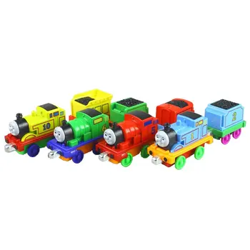 Томас и Приятели на Електрически Влакове и Пътни Принадлежности Набор от Продажба на Детски Играчки, Момче Развиване на Влакове Модел Коледни Играчки