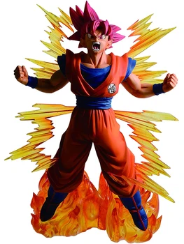 Бандай Парфюми Ичибаншо Супер Саянский Бог Goku Драконий Топка Супер PVC Модел Екшън Аниме Колекционерски Фигурки, Играчки за момчета