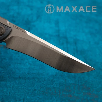 Maxaceknives Пустельга M390 Острието 4 Цвята Дръжка Открит Инструменти за Къмпинг Туризъм Оцеляване Джобен Нож EDC Сгъваеми Плодови Ножове