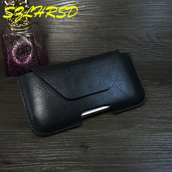 Мъжки колан Чанта от естествена кожа Поясная чанта Калъф за телефон за iPhone 13 Pro Max Седалките 6,7 инча