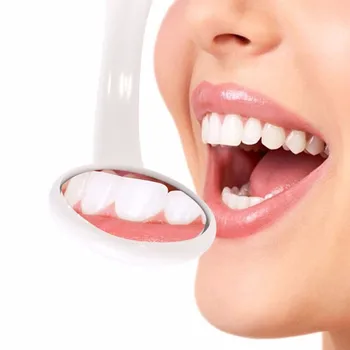 1 бр. противотуманное ярки led огледало за зъби Трайно огледало за устата с паста за led подсветка на Стоматологични инструменти за грижа за устната кухина
