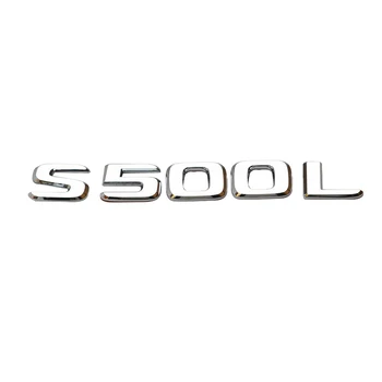 Заден Багажник На Колата S320 S400 S450 S500 S600 С Цилиндрична Форма Стандартна Стикер За Mercedes Benz S-Class Логото На Номер Низ Характер Табела