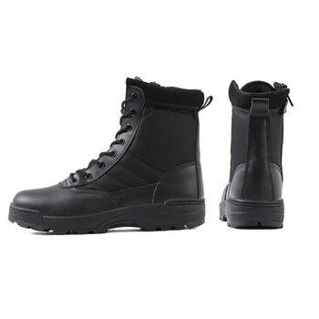 Гореща разпродажба на Мъжки тактически обувки пустинни бойни кожени ловни обувки, Обувки Военни армейските обувки за стрелба