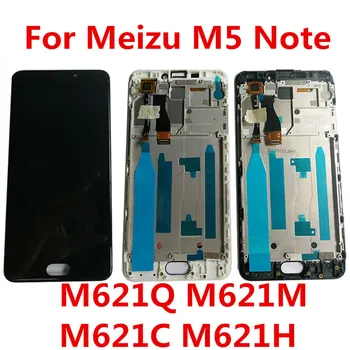 5.5 инча за Meizu M5 Забележка Meilan Забележка 5 M621Q M621M M621C M621H LCD дисплей+Тъчпад Дигитайзер, с рамка