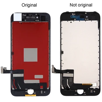 Оригинални LCD дисплей и цифров преобразувател в пълна монтаж за iPhone 7