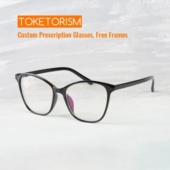 Токеторизм на Жените и Мъжете Оптични Рамки Vintage слънчеви Очила по Рецепта за Късогледство 5342