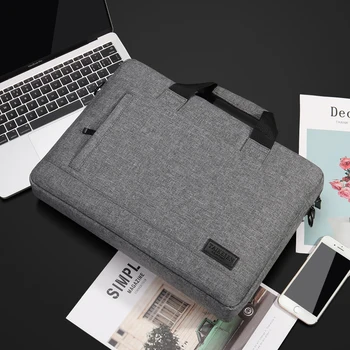 Чанта за лаптоп чанта за Носене-ръкав Защитен Калъф за носене на рамо за pro 13 14 15,6 17-инчов Macbook Air, ASUS, Lenovo, Dell Huawei чанта