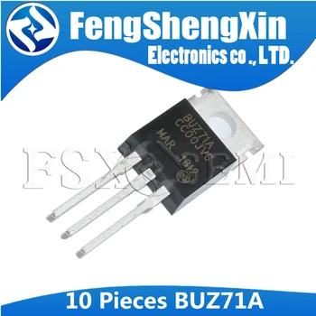 10шт BUZ71A TO-220 BUZ71 TO220 50 В 13A N-канален МОП-транзистор на захранването