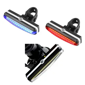 Ултра Ярък Велосипеден Фенер USB Акумулаторна Задна светлина за велосипед с Висока Интензивност Задни LED Нощен Открит Велосипеден фенерче Сигурност