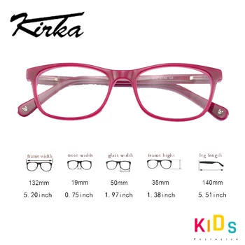 Децата, Момчета И Момичета Късогледство Ацетатная Рамки За Очила Розов Цвят Модни Рамки За Очила С Високо Качество