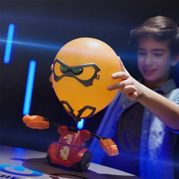 Бойни Роботи Балон Робот Битка Момчета, Подарък Семейни Игри Дистанционно Управление Закрит Робот Битка Забавна Игра Смешни Двама Играчи