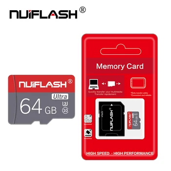 Оригиналната карта Micro SD Class10, карта с памет 64 Gb 128 Gb Мини флаш памет microSD 16 gb 32 GB Карта памет cartao de memoria TF за телефон