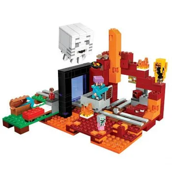 476 бр. Съвместими 21143 myworld портал подземния свят модел на градивните елементи и комплекти играчки