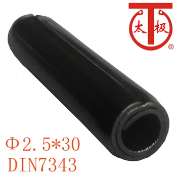 (2.5*30) DIN7343 / ISO8750 Навити пружинен щифт ( навити габър ) 100 бр./лот