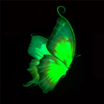 Пластир за животни Цветен печат Пеперуда Светещи Етикети за дрехи с теплопередачей САМ Сребро желязо на кръпка за дрехи