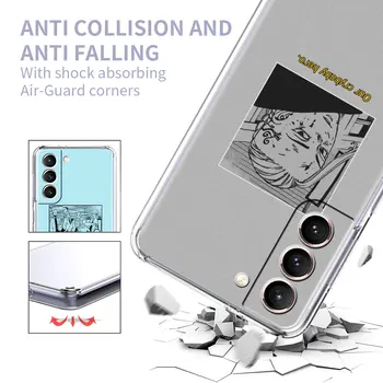 Калъф за Samsung Galaxy S20 FE S21 Ultra S10 Плюс Калъф за телефон Забележка 20 10 Lite Прозрачна делото Аниме и Манга Токийские Avengers
