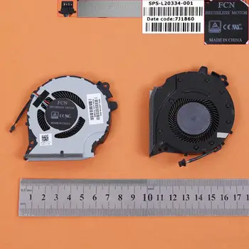Нов вентилатор за охлаждане за лаптоп HP PAVILION 15-CX 15-CX0060TX TPN-C135 (За фен на GPU,лява страна,Оригиналът е на 90% нов )