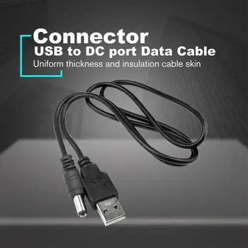 1 M USB-кабел за зареждане на постоянен ток от 5 до 9 / 12 В Захранване на Адаптера на рутера Нагоре Модул в повишаващ Преобразувател 2.1x5.5 мм Тел