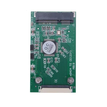 MSATA PCIE SSD на 40pin 1,8-инчов карта ZIF CE Mini SATA Конвертор За IPOD IPAD за Toshiba за Hitachi ZIF CE HDD Твърд диск
