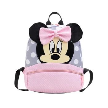 Карикатура Мини Disney Раница с Мики Маус, Доналд Дък, Училищна чанта Мода за момичета За жени Kawai Раница Студентски Коледен подарък
