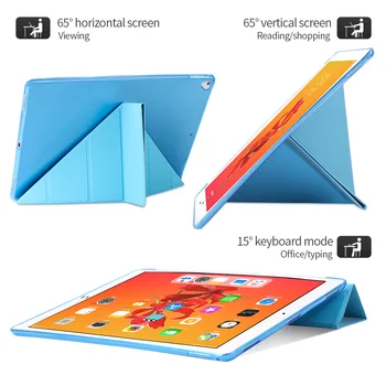 За iPad 10,2 7 8 2020 Air 3 10,5 2019 Калъф Силиконов Калъф за iPad Pro 11 9,7 2018 6 7-то Поколение mini 4 5 Калъф за таблет