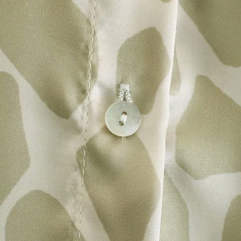 FELIN 2021 Нови Модни дамски ризи са с високо качество Za Шик Леопардовые свободни ризи с копчета и Удобни капаци Mujer Ежедневни блузи