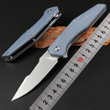 Безплатен Wolf RM12 D2 Сгъваем Нож G10 Дръжка Програма на Открито на Къмпинг, Лов Джобен EDC Нож Инструмент