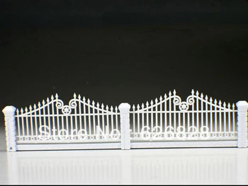 Строителна модел Материал ABS ограда с височина фехтовка фехтовка 25 мм Съотношение 1:100