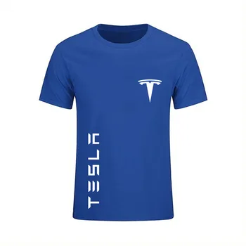 Тениски Tesla Мъжко облекло тениска homme Плюс размера на върховете Негабаритная тениска Poleras de hombre Koszulki Camisa Мъжки дрехи
