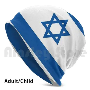 Израел Израелски Флаг Шапки Пуловер Шапка Удобен Израелски Флаг Израелския Флаг